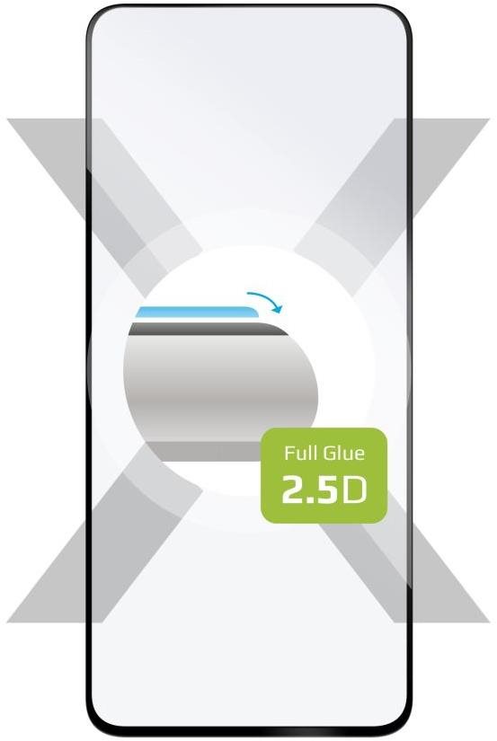 FIXED FullGlue-Cover Xiaomi Redmi Note 12 üvegfólia - fekete