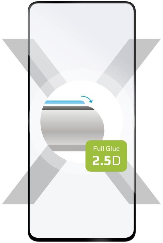 FIXED FullGlue-Cover Xiaomi Redmi Note 12 Pro üvegfólia - fekete