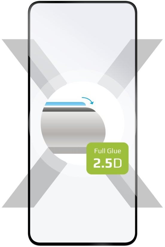 FIXED FullGlue-Cover Xiaomi POCO F5 Pro üvegfólia, fekete