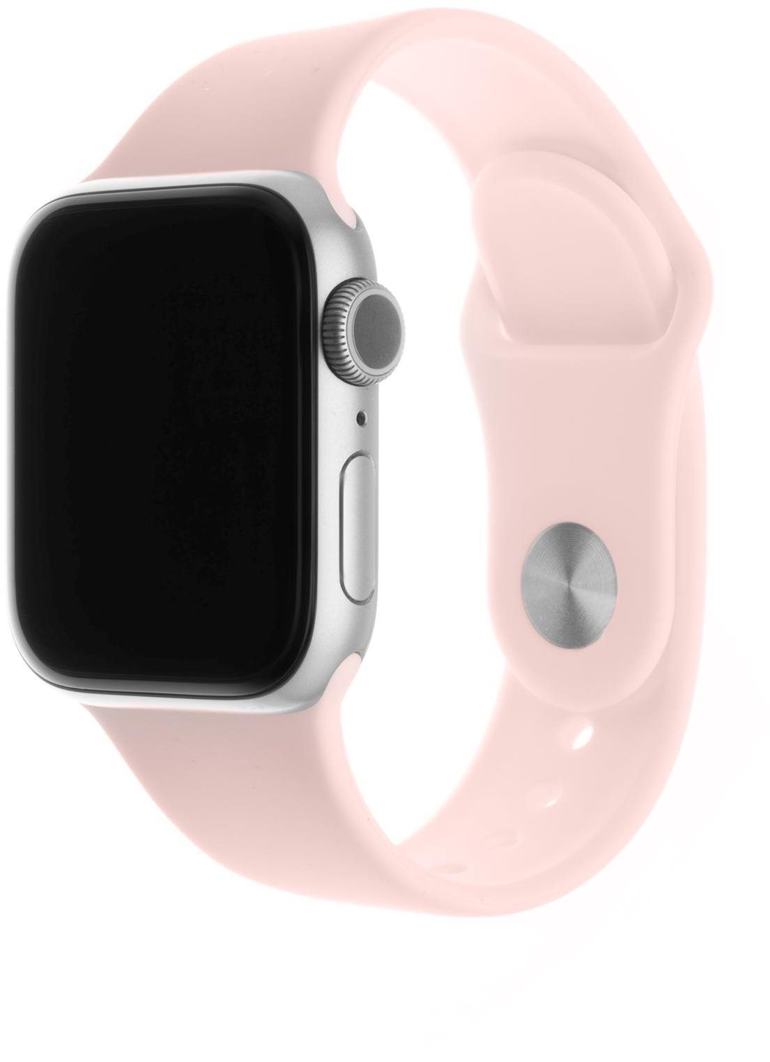 FIXED Silicone Strap SET Apple Watch 38 / 40 / 41mm - rózsaszín