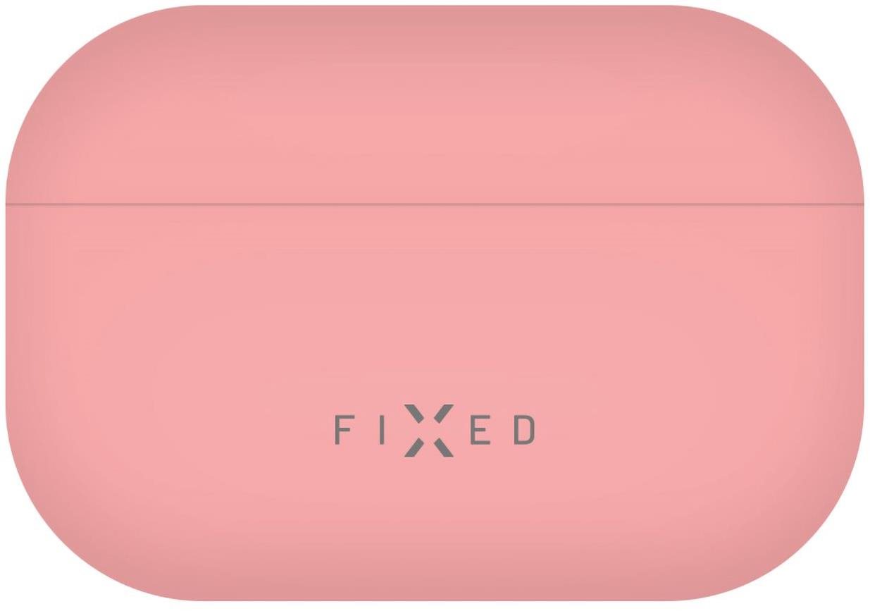 FIXED Silky Apple AirPods Pro 2 rózsaszín tok