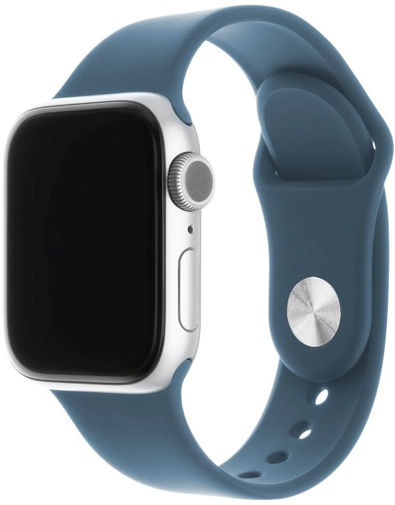 FIXED Silicone Strap SET Apple Watch 42/44/45/Ultra 49mm - kékeszöld