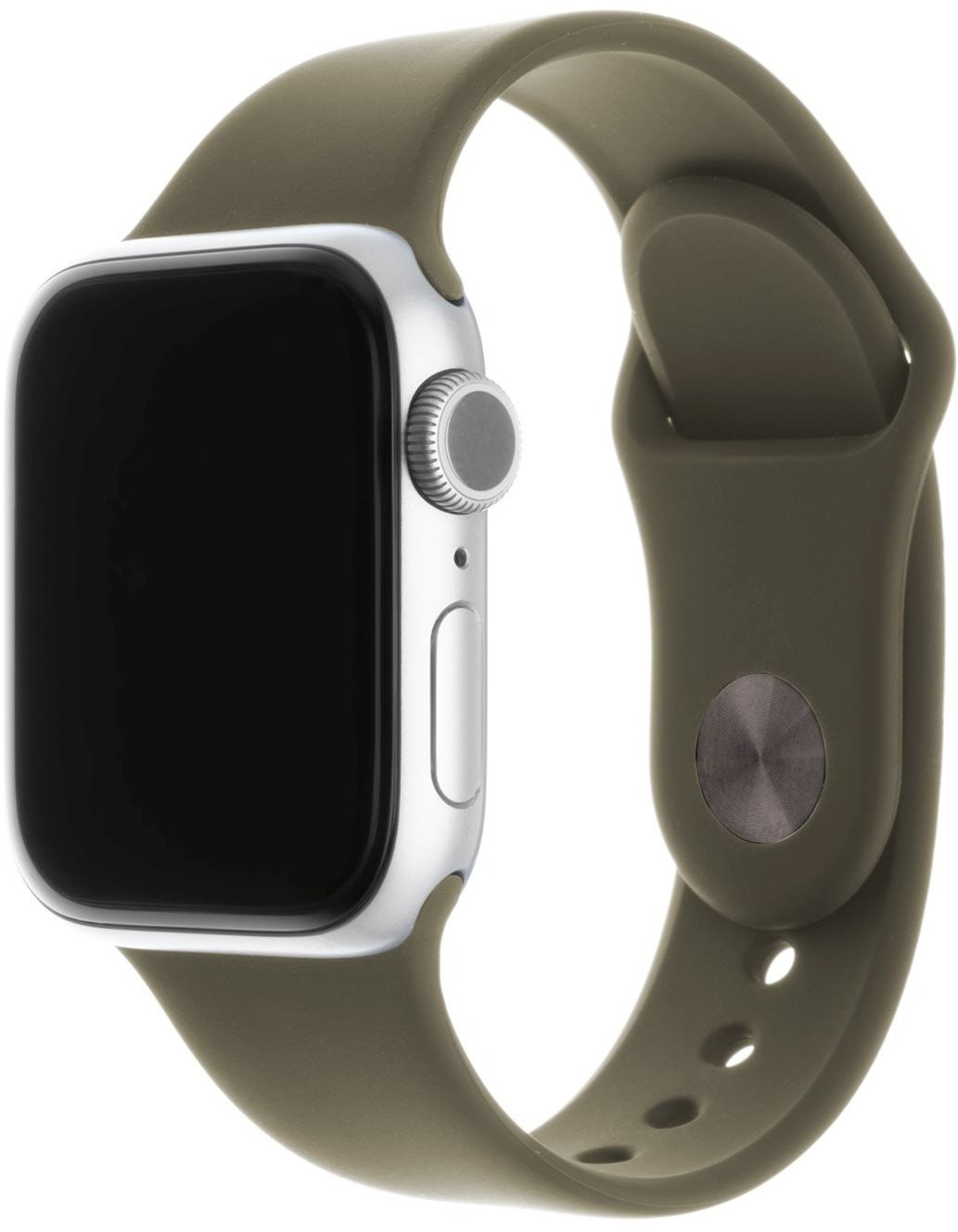 FIXED Silicone Strap SET Apple Watch 42/44/45/Ultra 49mm - olivazöld