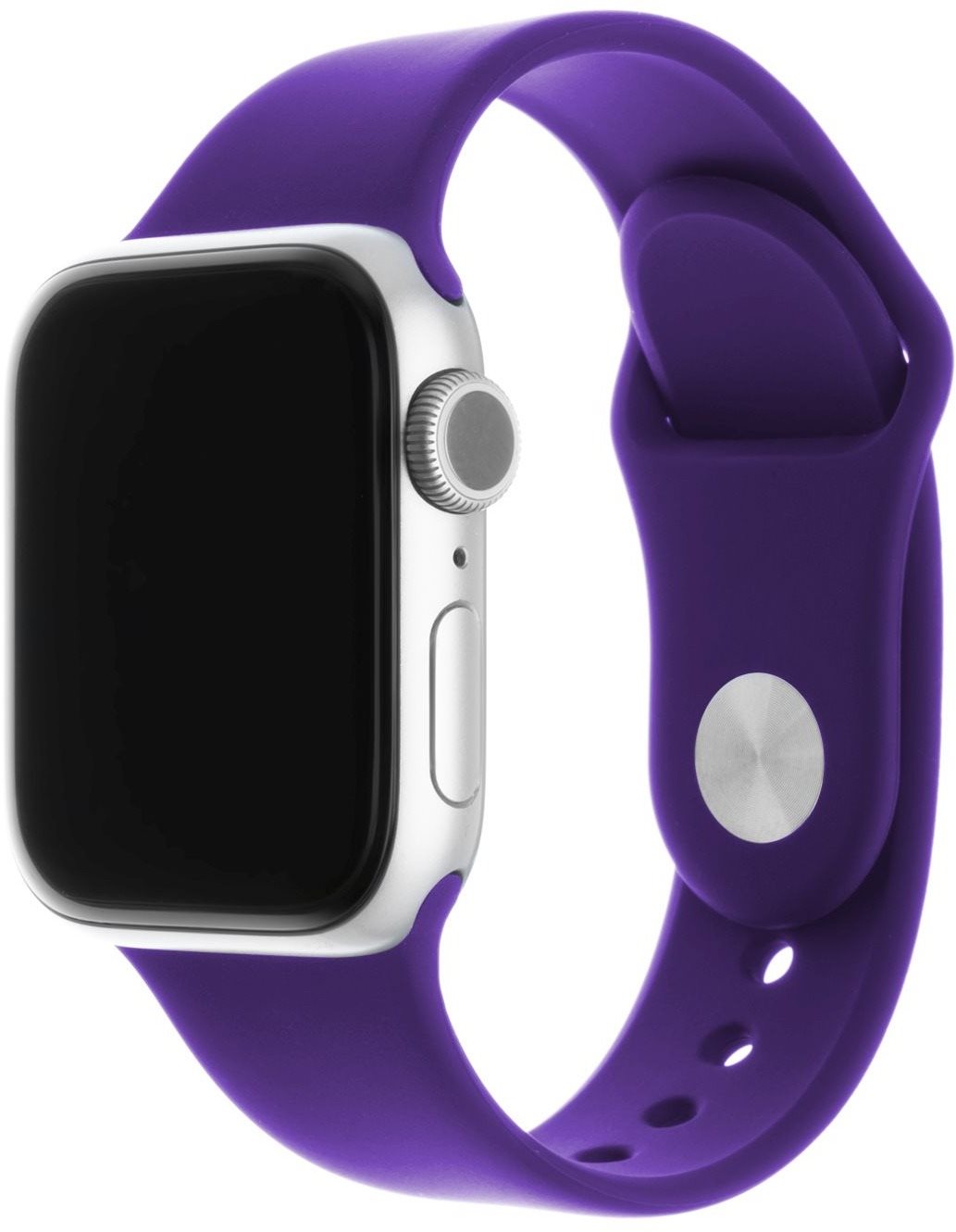FIXED Silicone Strap SET Apple Watch 38/40/41 mm - sötétlila