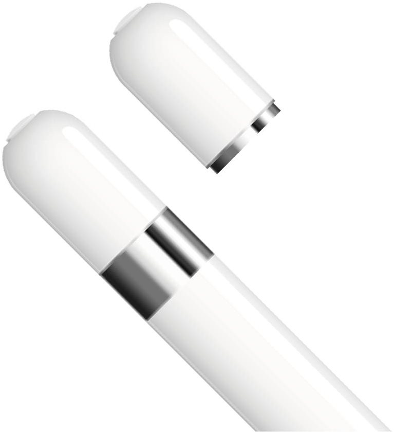 FIXED Pencil Cap 1. generációs Apple Pencilhez fehér