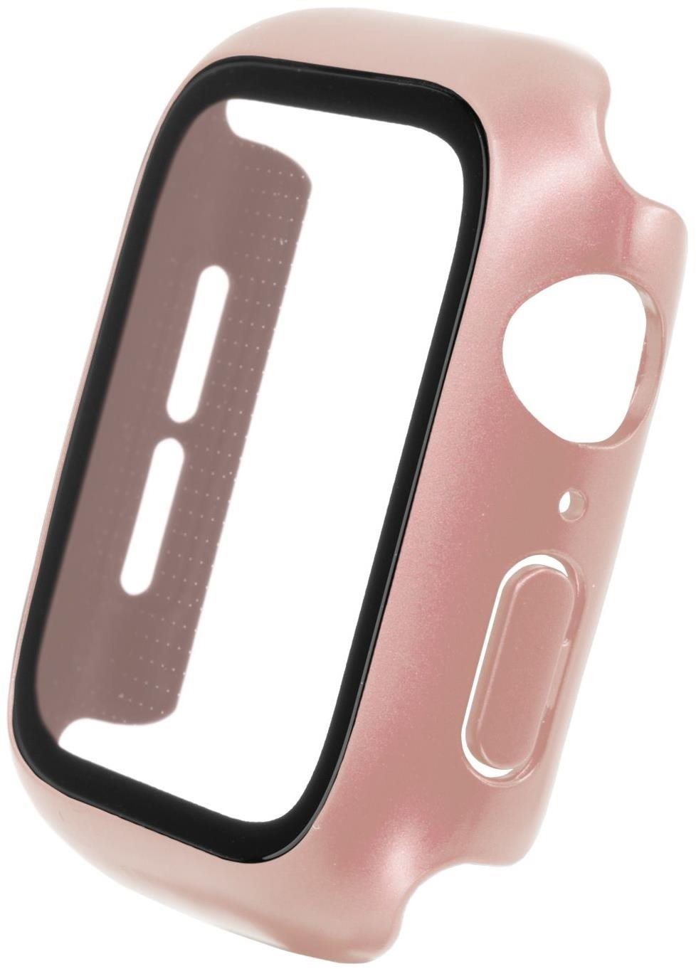 FIXED Pure+ edzett üveggel a 40 mm-es Apple Watch okosórához - rózsaszín