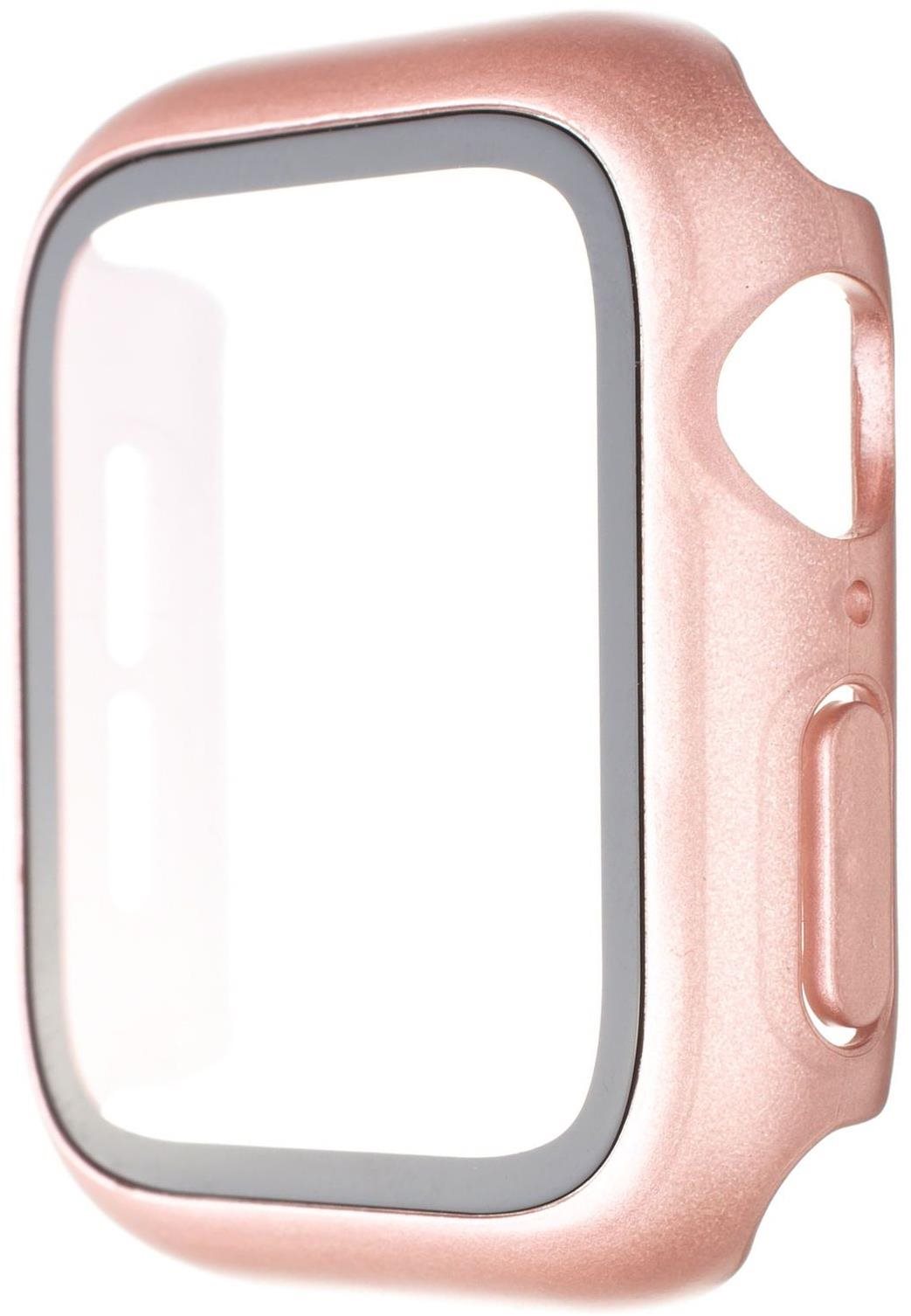 FIXED Pure+ Tok temperált üveggel a 41 mm-es Apple Watchhoz - rózsaszín