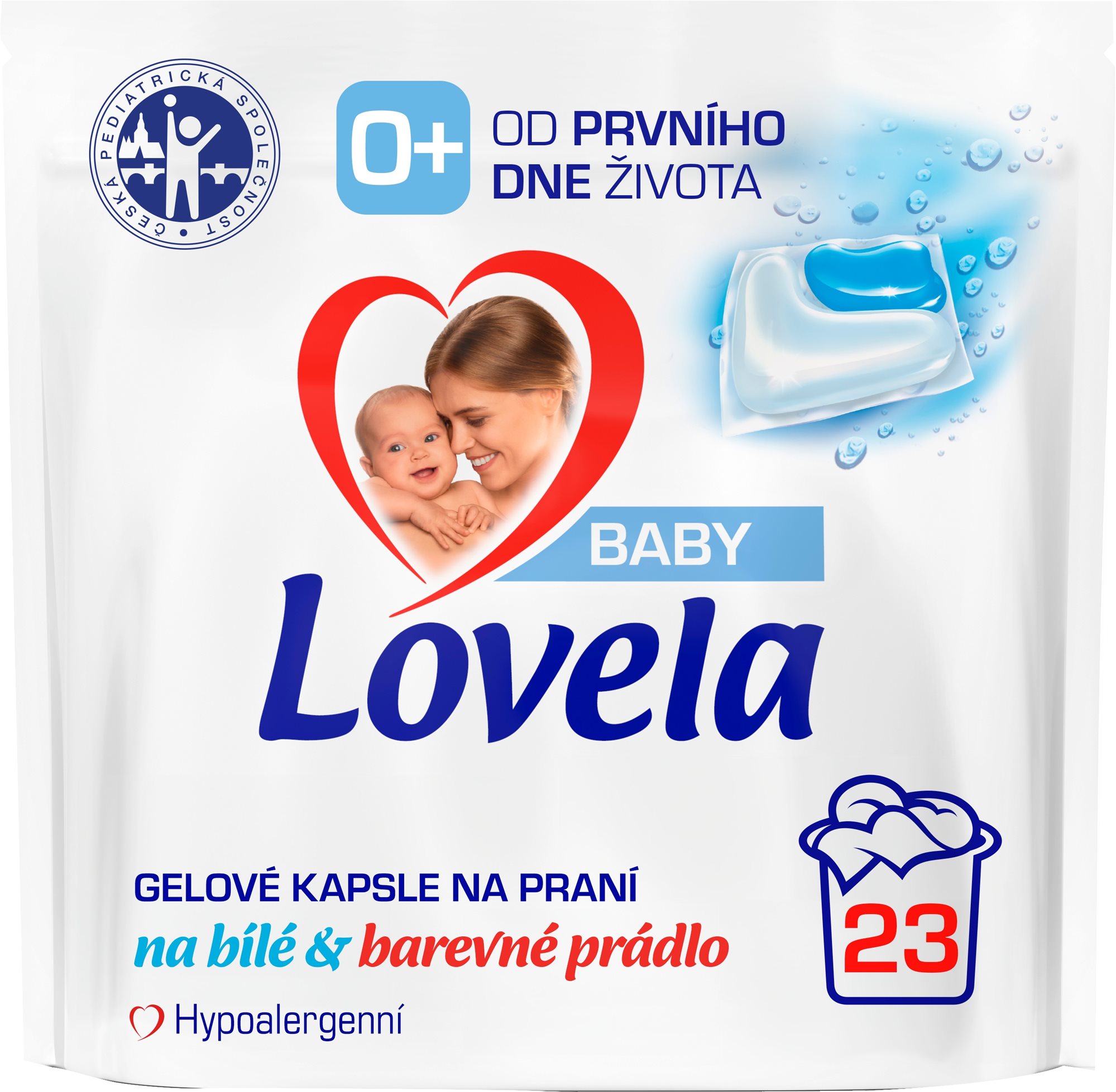 Mosókapszula LOVELA Baby mosógél kapszula 23 db