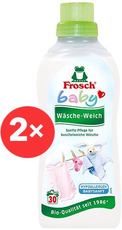 FROSCH Baby Máchadlo na kojenecké a dětské prádlo 2× 750 ml (60 praní)