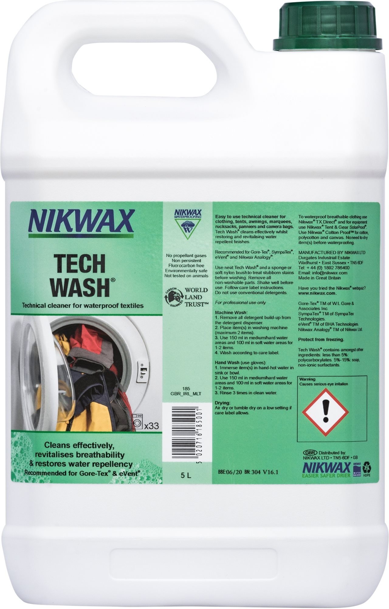 NIKWAX Tech Wash 5 l (50 mosás)