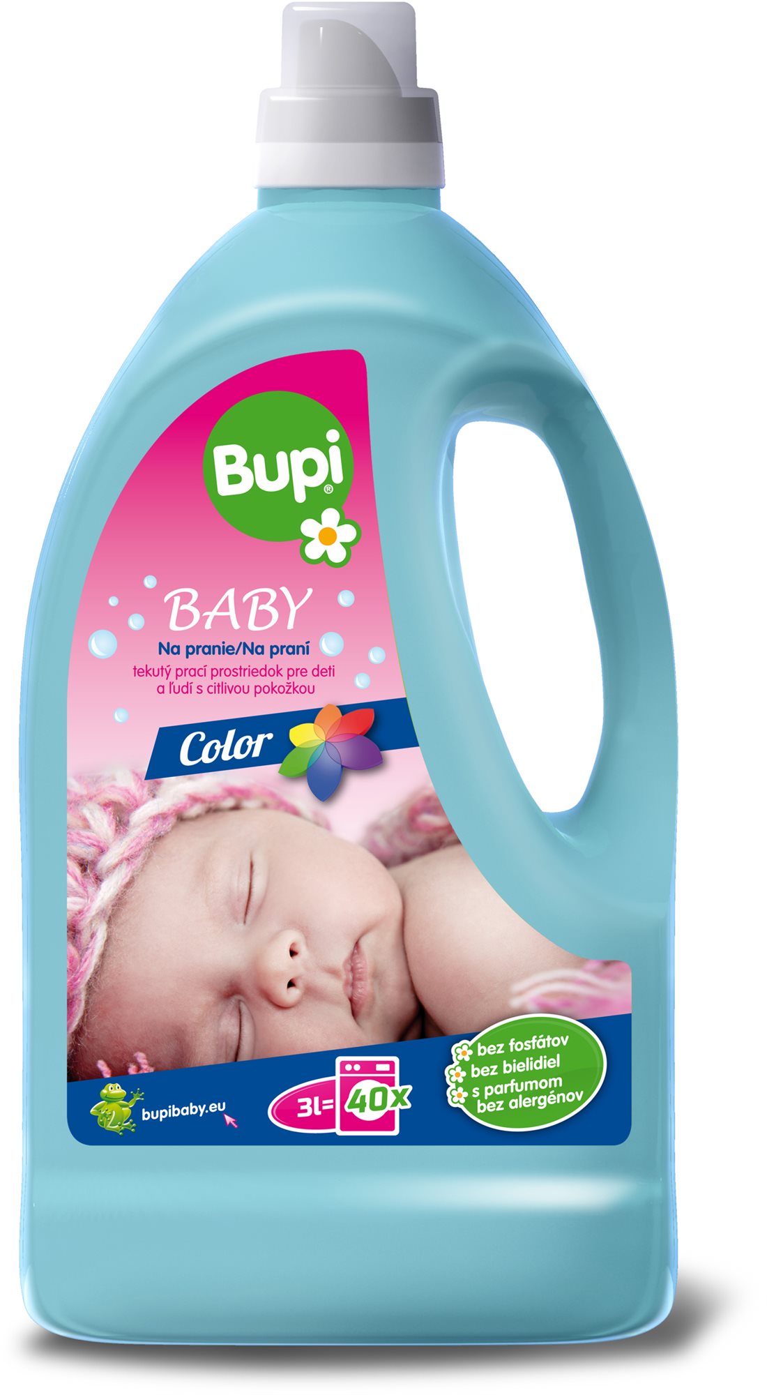 BUPI Baby Color Folyékony mosószer 3l