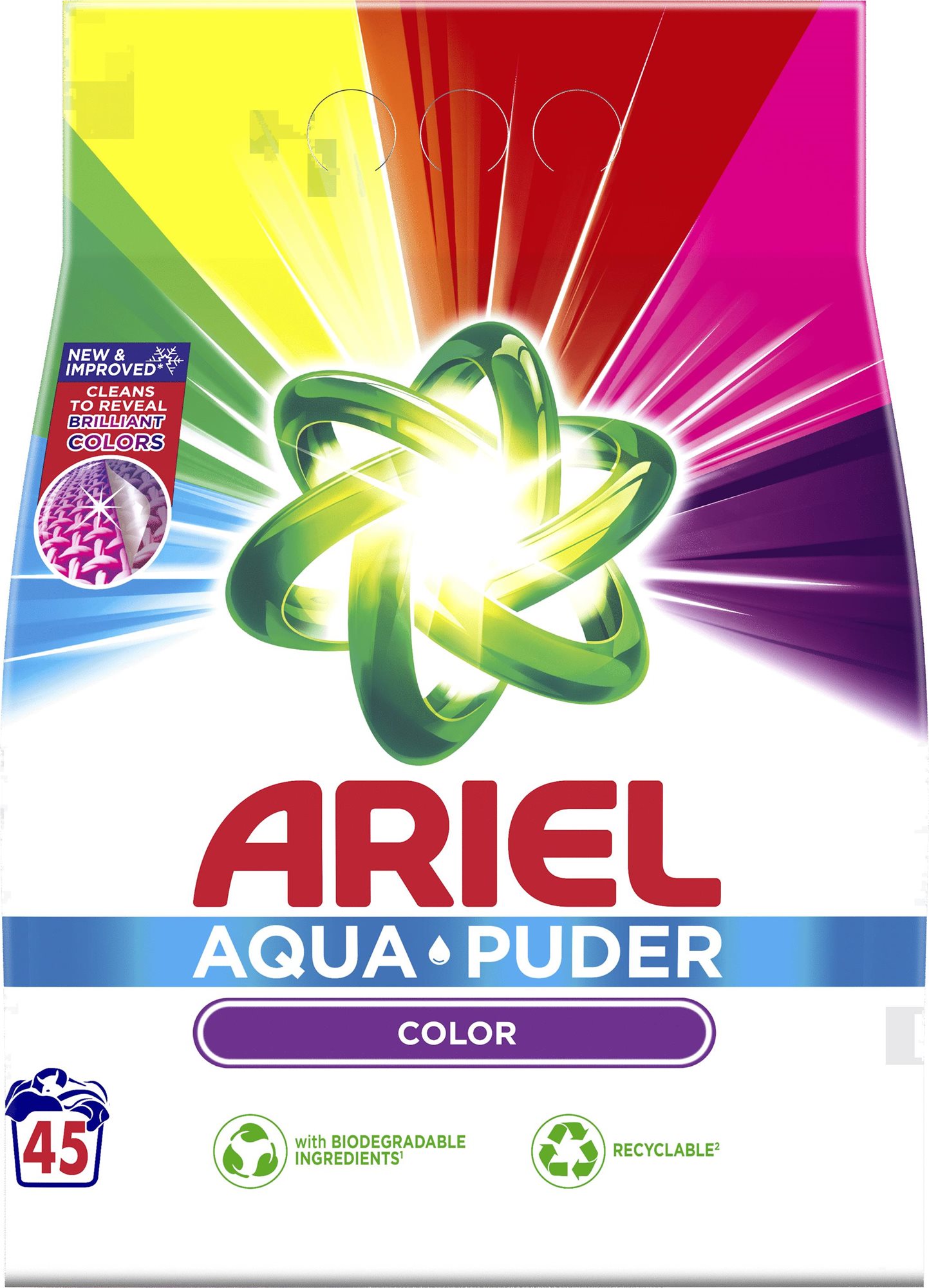 ARIEL Color 2,92 kg (45 mosás)