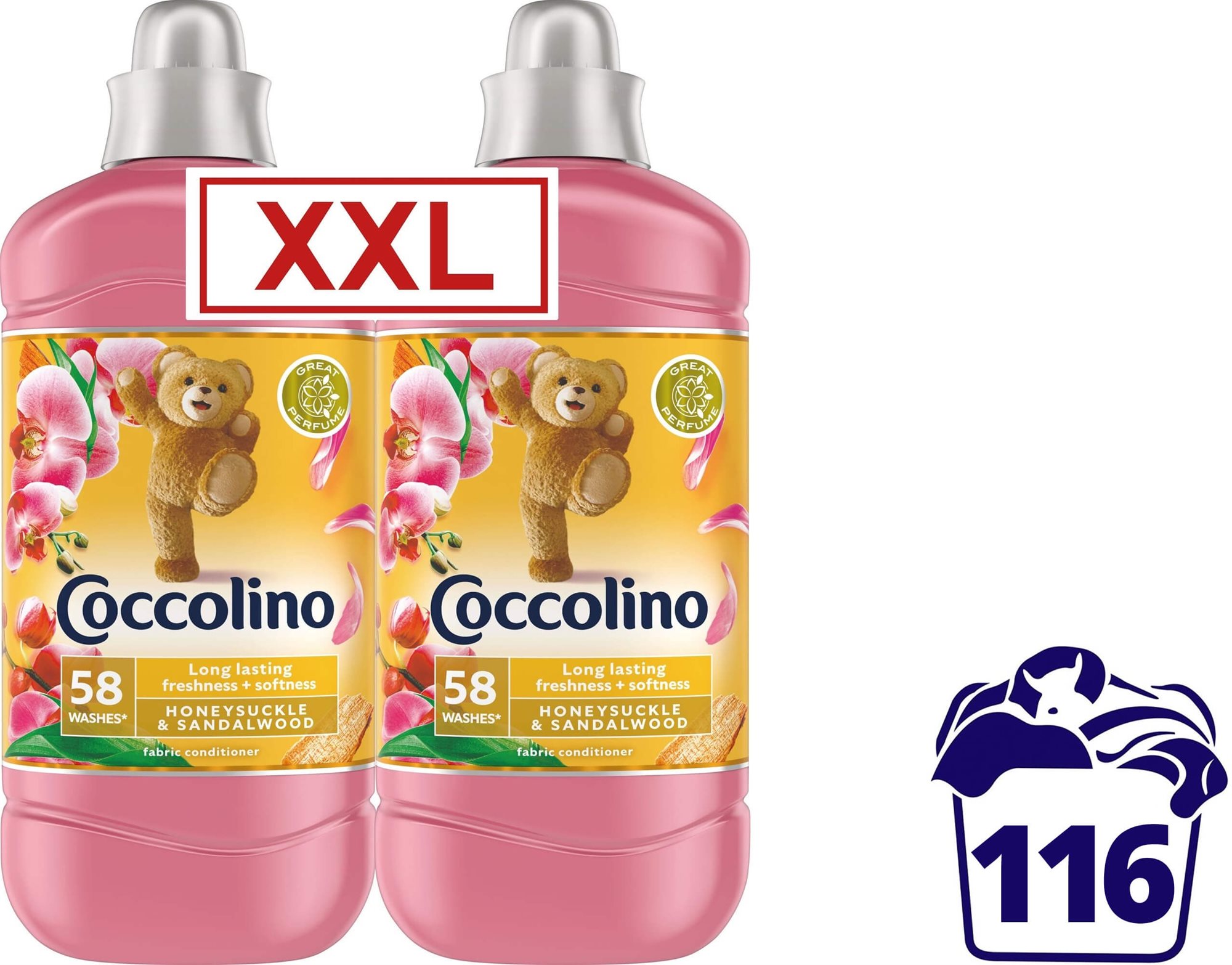 COCCOLINO Creations Honeysuckle 2×1,45 l (116 mosás)
