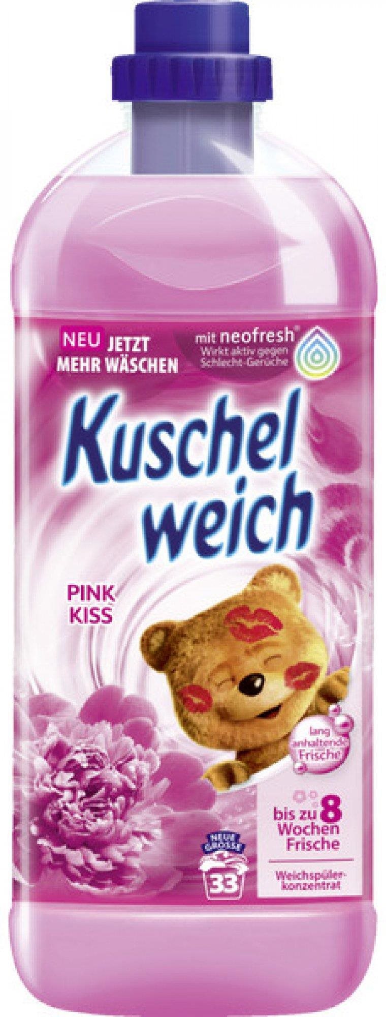 KUSCHELWEICH Pink Kiss 1 l (33 mosás)