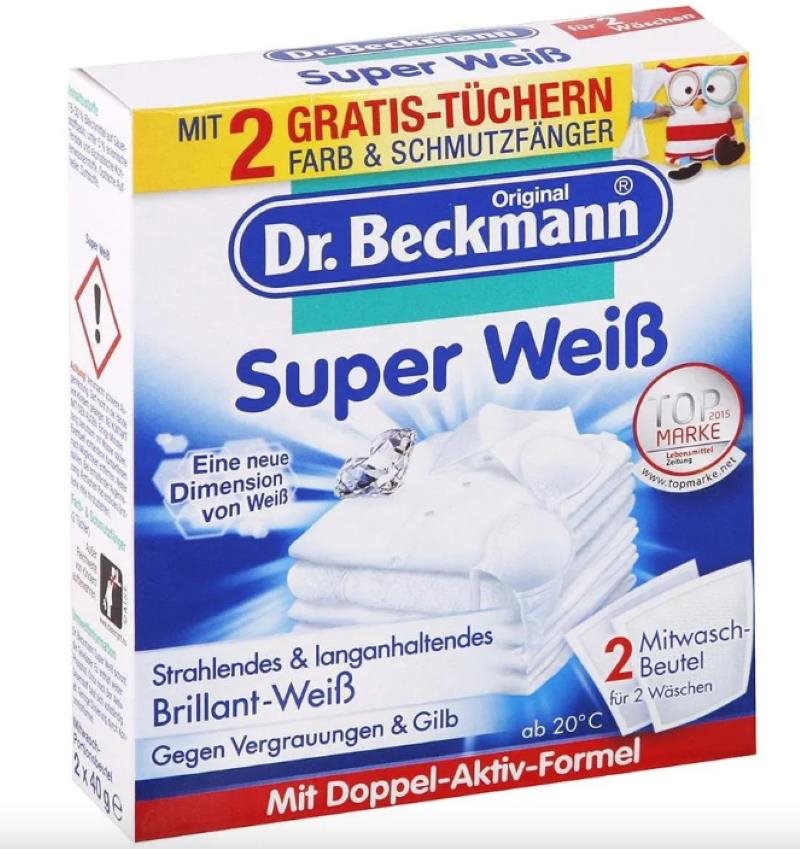 DR. BECKMANN mosogatótörlő fehér 2×40 g