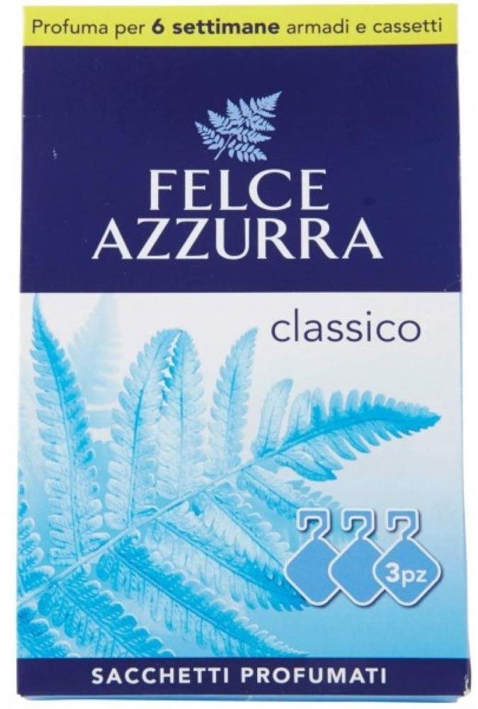 Szekrény illatosító FELCE AZZURRA Classico illatos zacskók 3 db