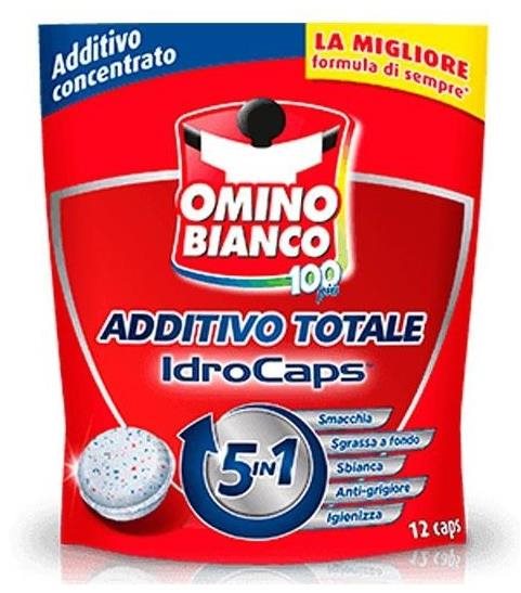 OMINO BIANCO Additivo Totale IdroCaps folteltávolító 12 db