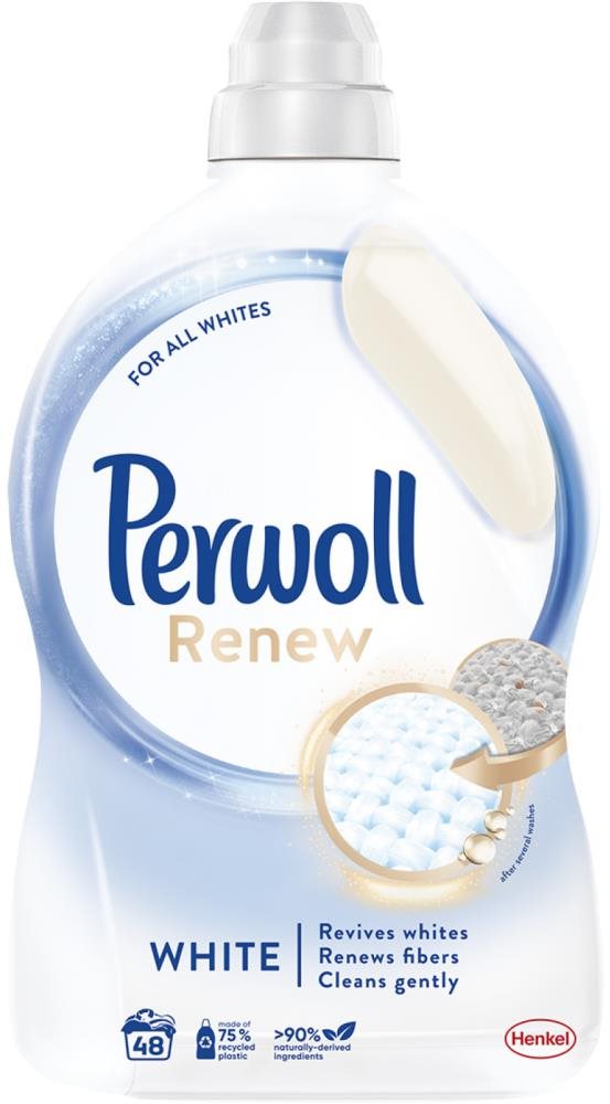 PERWOLL Renew fehér mosáshoz 2,88 l (48 mosás)
