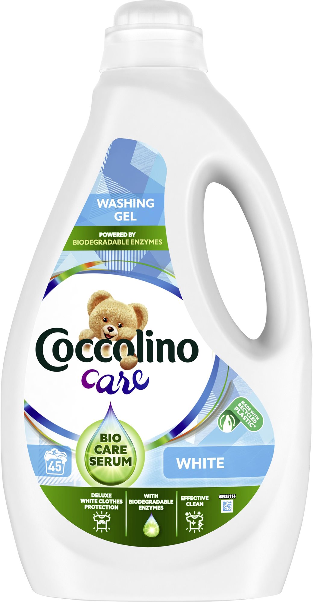 COCCOLINO Care White 1,8 l (45 mosás)