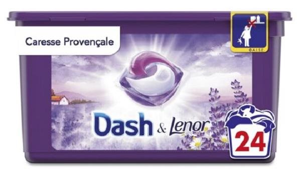 DASH & Lenor Caresse Provencale Universal 24 db