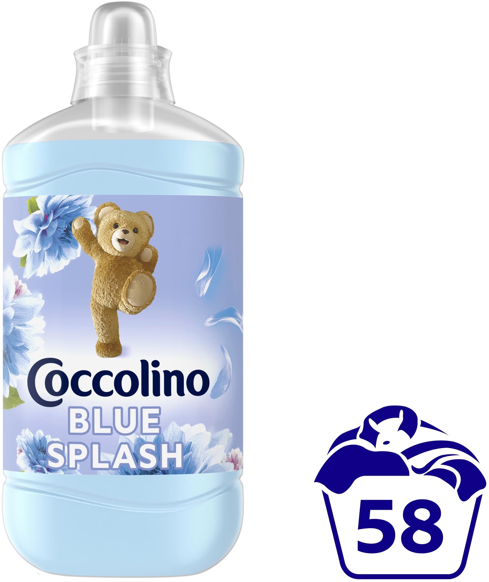 Öblítő COCCOLINO Blue Splash 1,45 l (58 mosás)