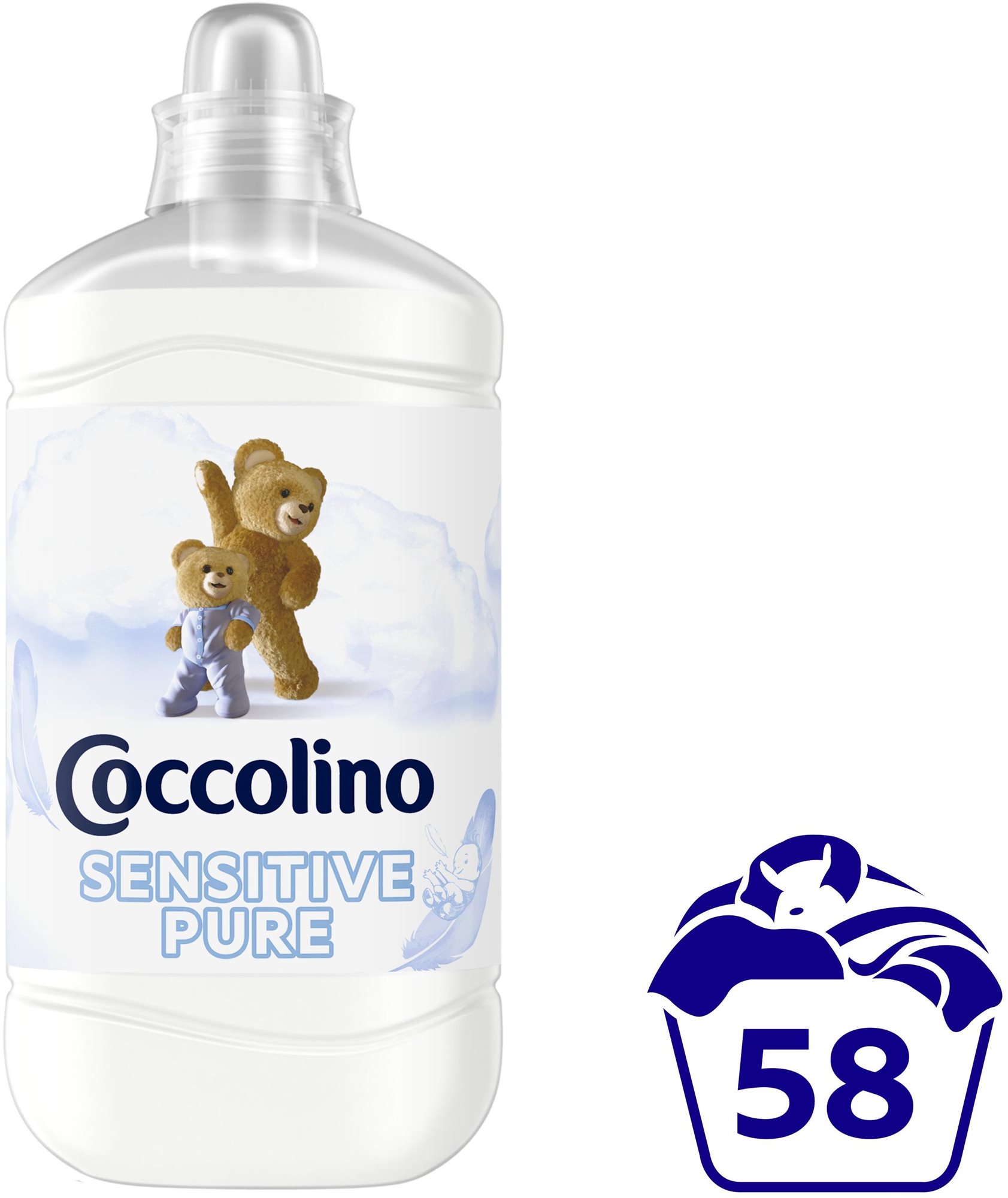 COCCOLINO Sensitive 1,45 l (58 mosás)