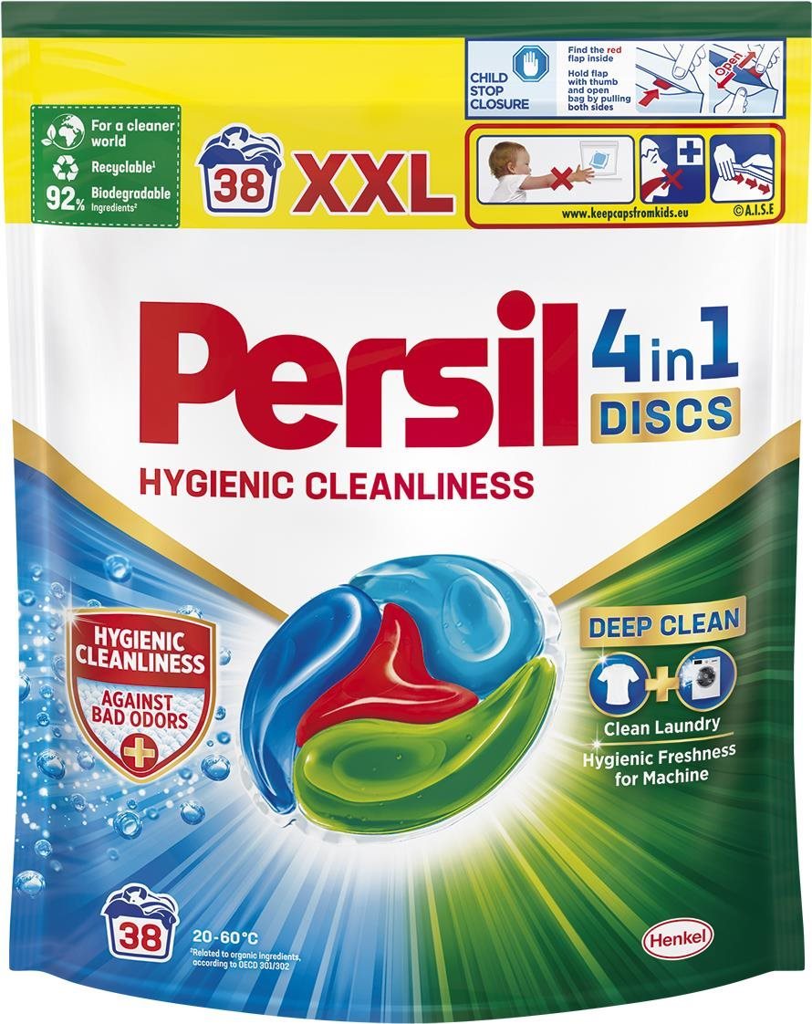 PERSIL Discs 4 az 1-ben Hygienic Cleanliness 38 db