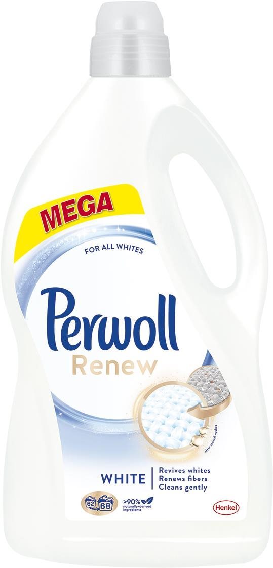 Mosógél PERWOLL Renew White 3,74 l (68 mosás)