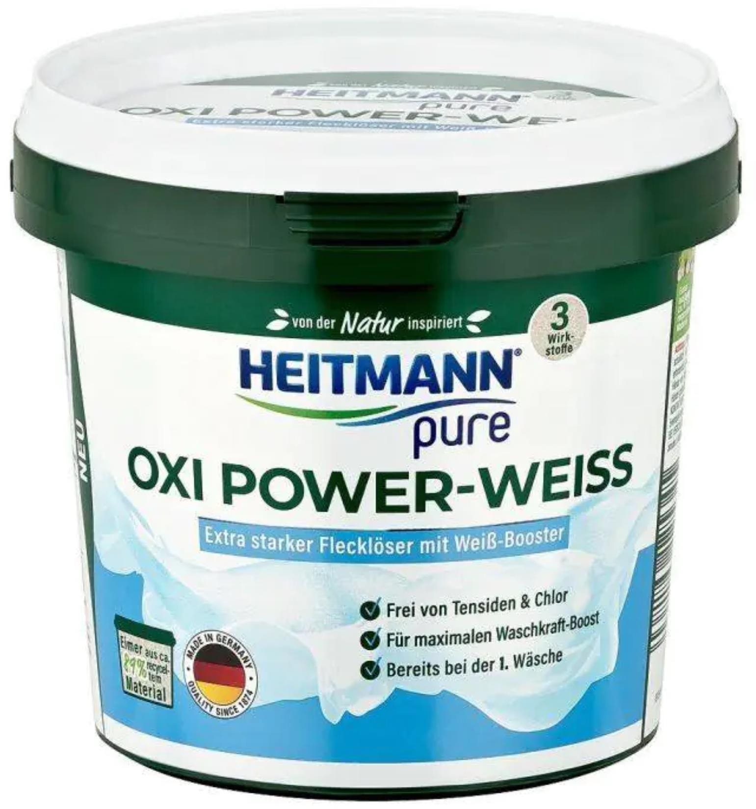 Folttisztító HEITMANN Oxi Power White 500 g