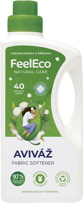 Öblítő FeelEco Pamut illatú öblítő 1 l (40 mosás)
