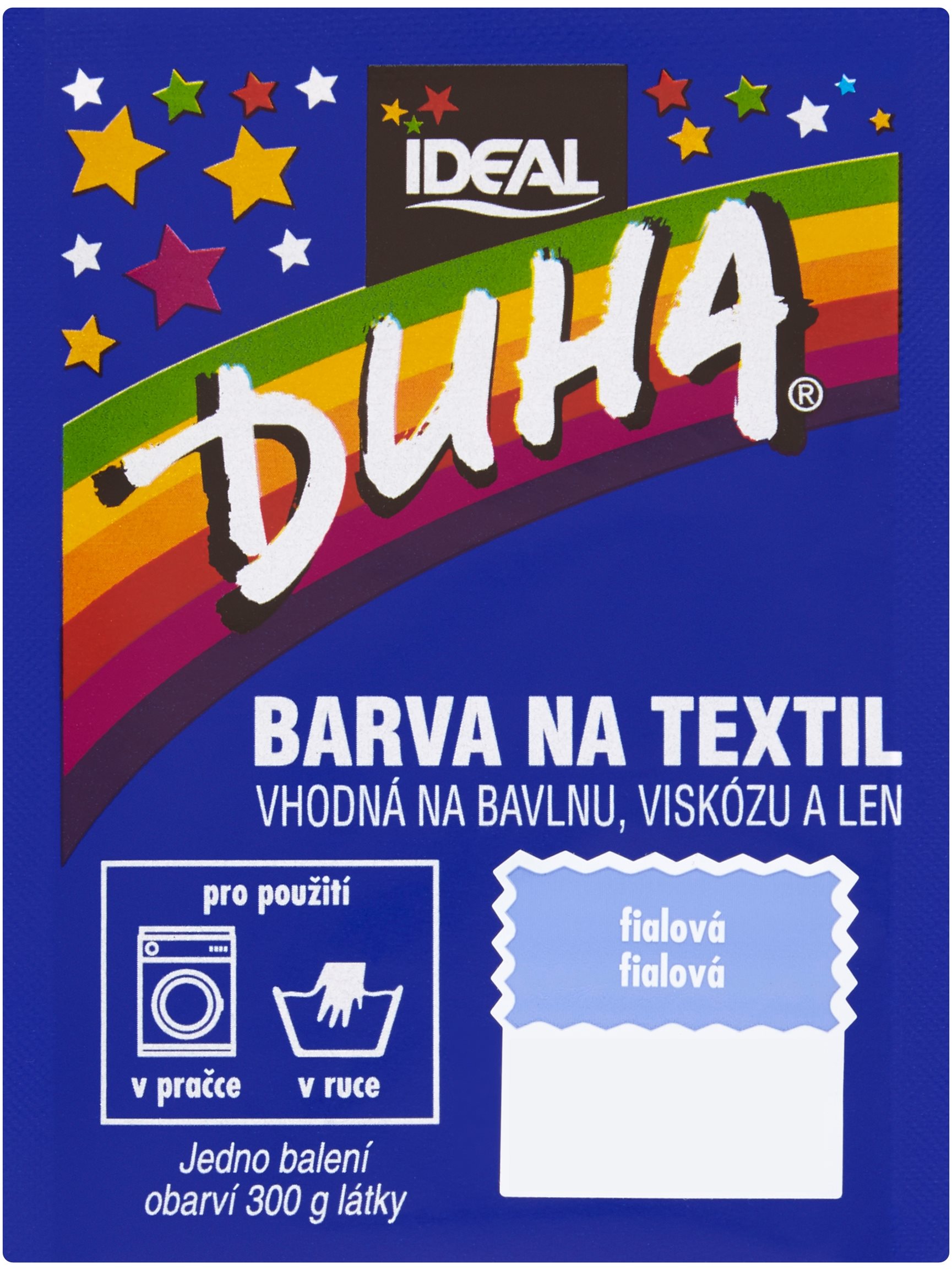 DUHA Textilfesték - lila 15 g