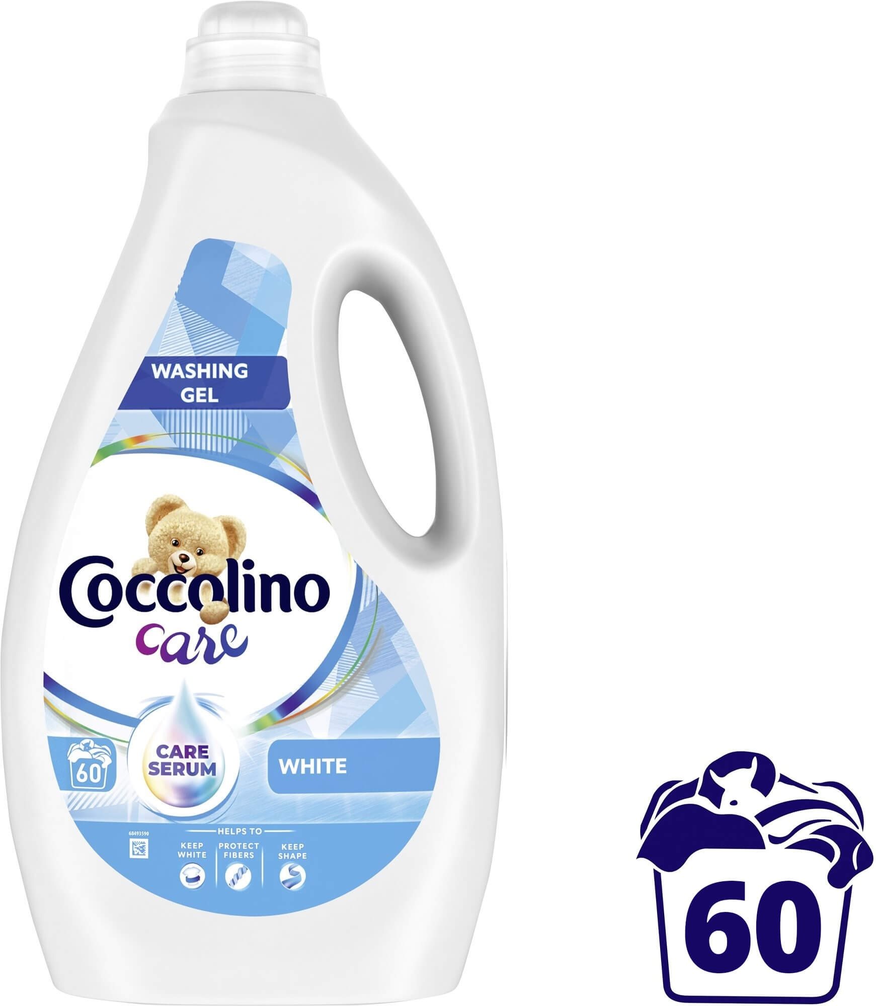 COCCOLINO Care White 2,4 l (60 mosás)