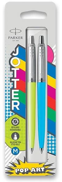 PARKER Jotter Originals Pop Art Pop Art Lime/Kék - 2 darabos csomag