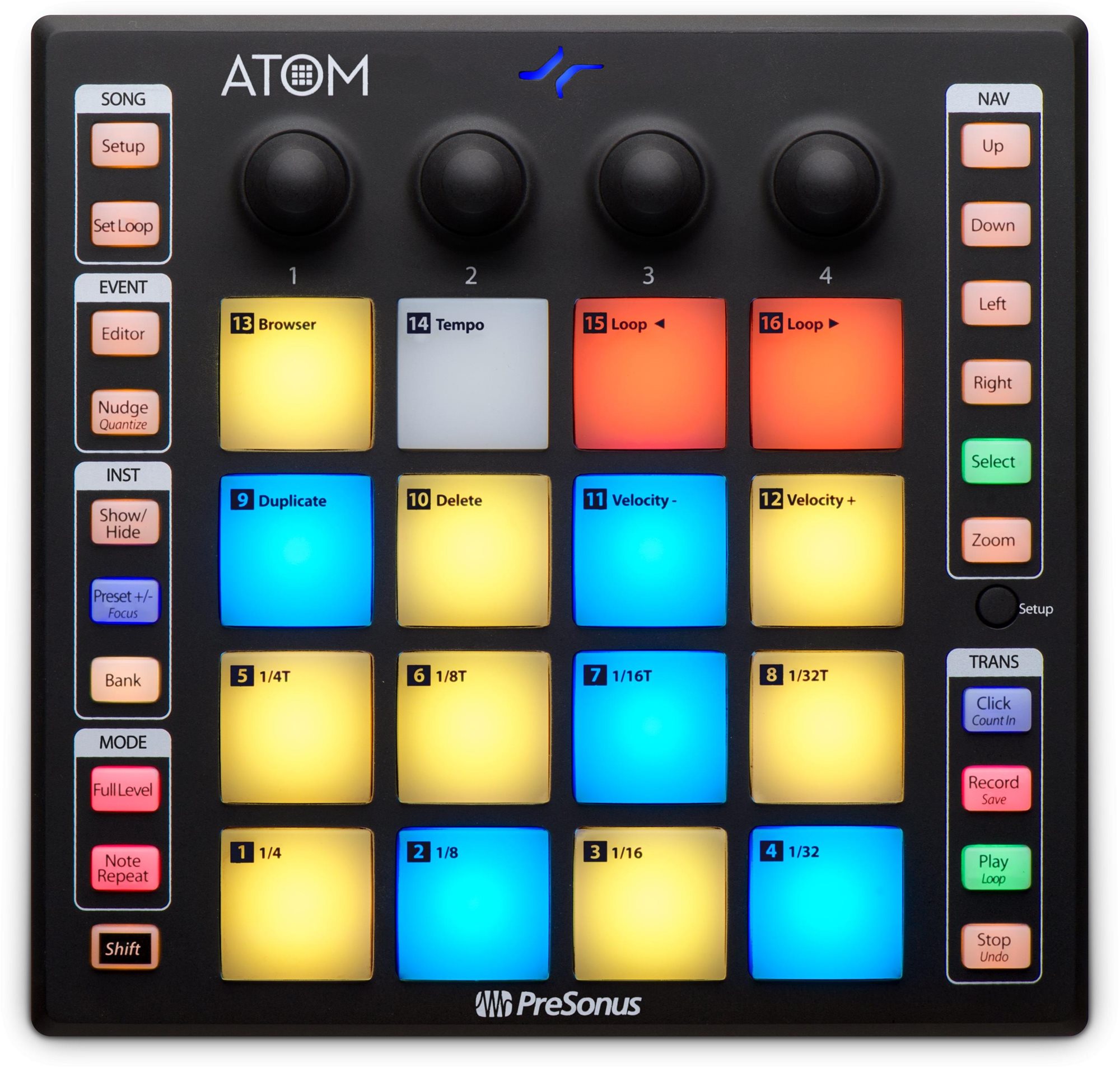 MIDI kontroller Presonus ATOM