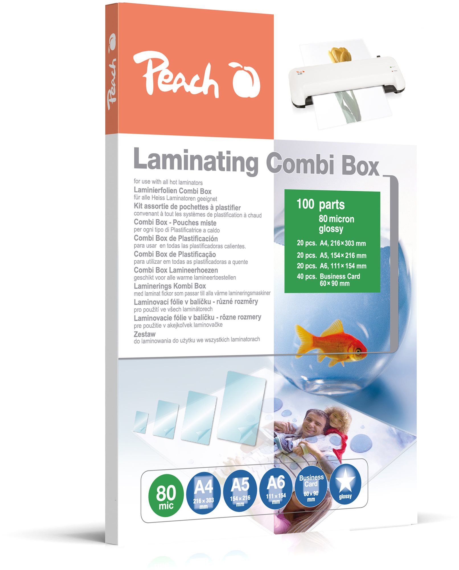 PEACH PPC500-03 Combi Box 100