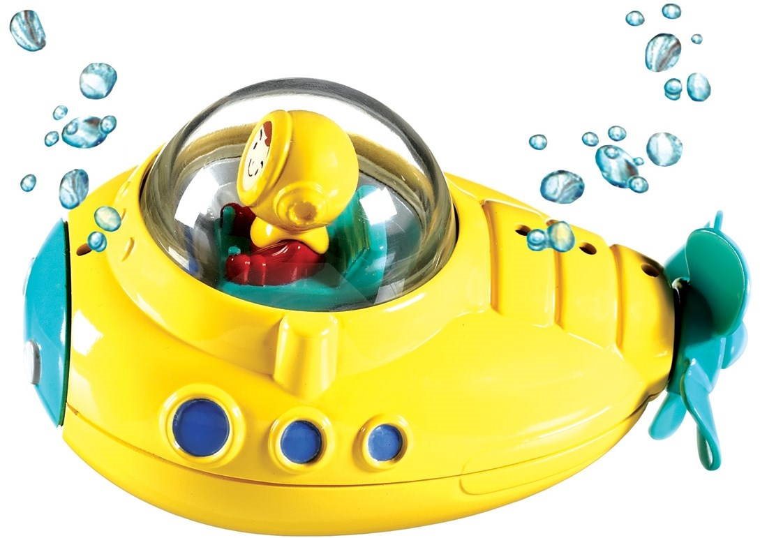 Munchkin - Yellow Submarine sárga tengeralattjáró a fürdőben