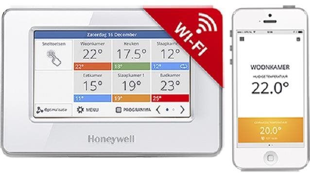 Honeywell EvoTouch-WiFi ATC928G3026, Vezérlőegység tápegység nélkül, fehér, CZ lokalizáció
