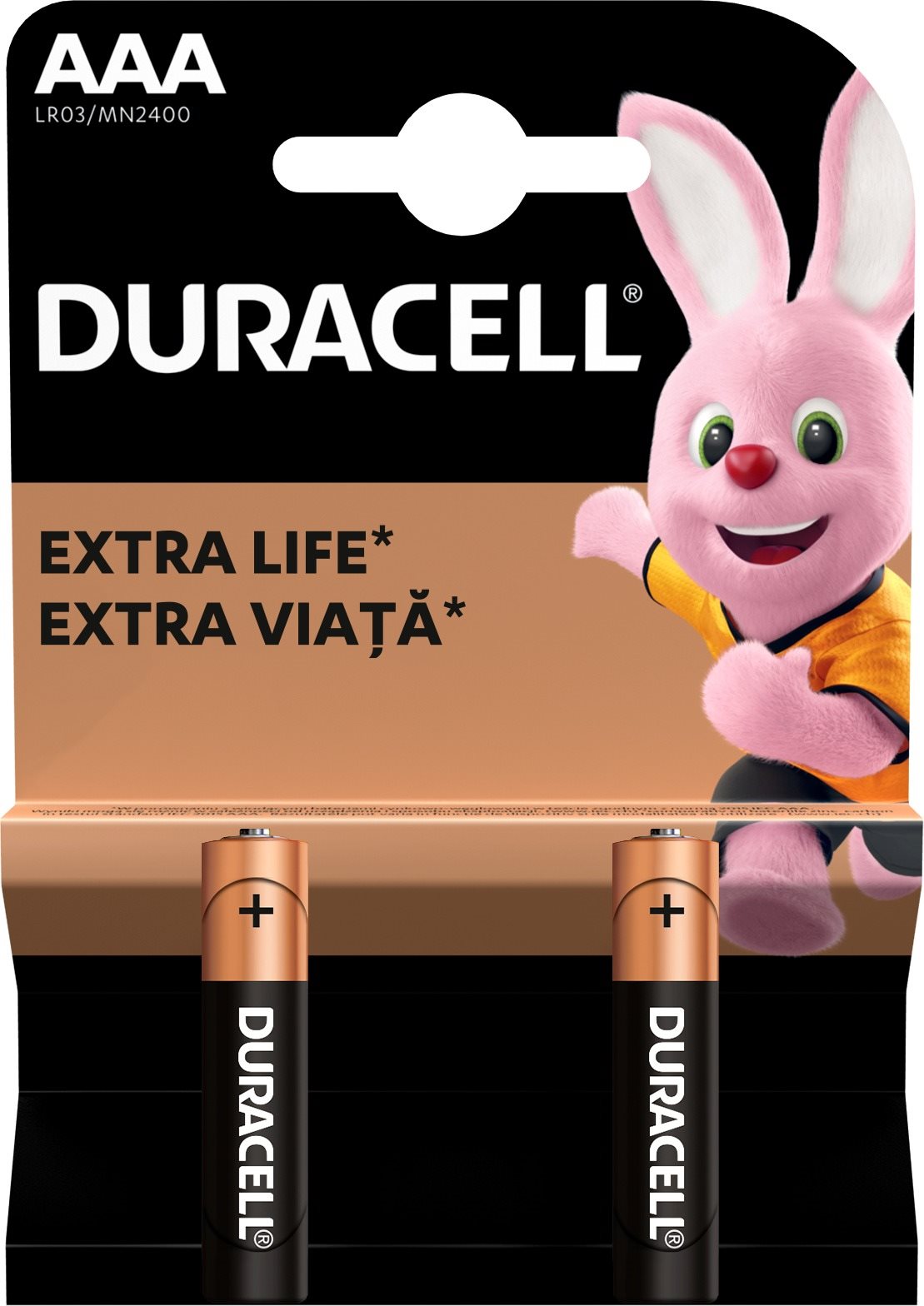 Duracell Basic alkáli elem 2 db (AAA)
