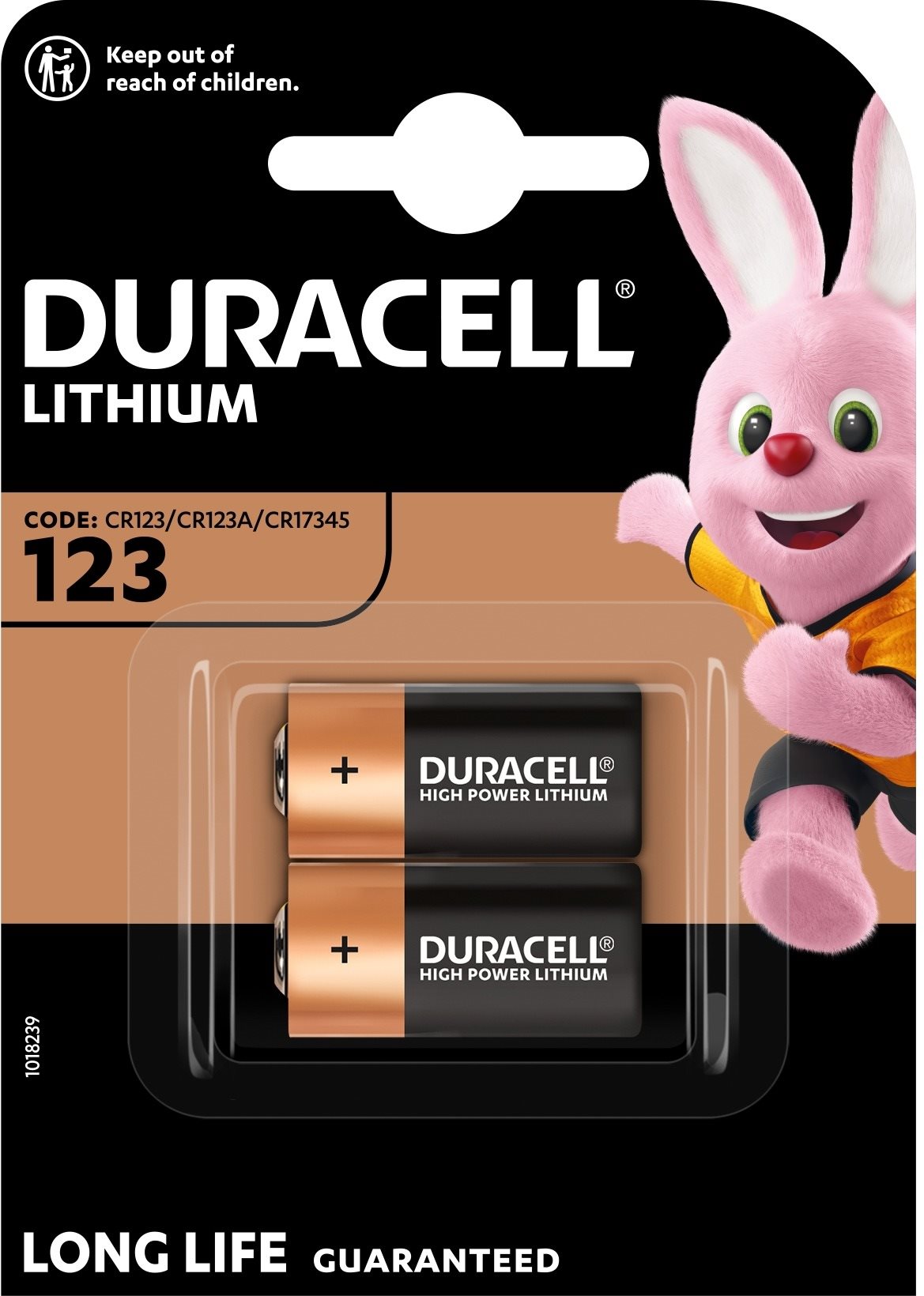 Duracell Ultra Lítium elem CR123A