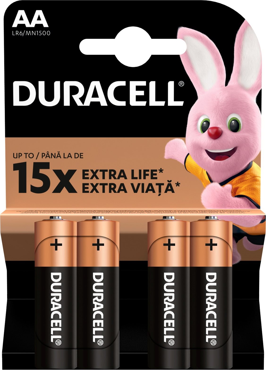 Duracell Rechargeable elem 2500 mAh 4 db (AA)