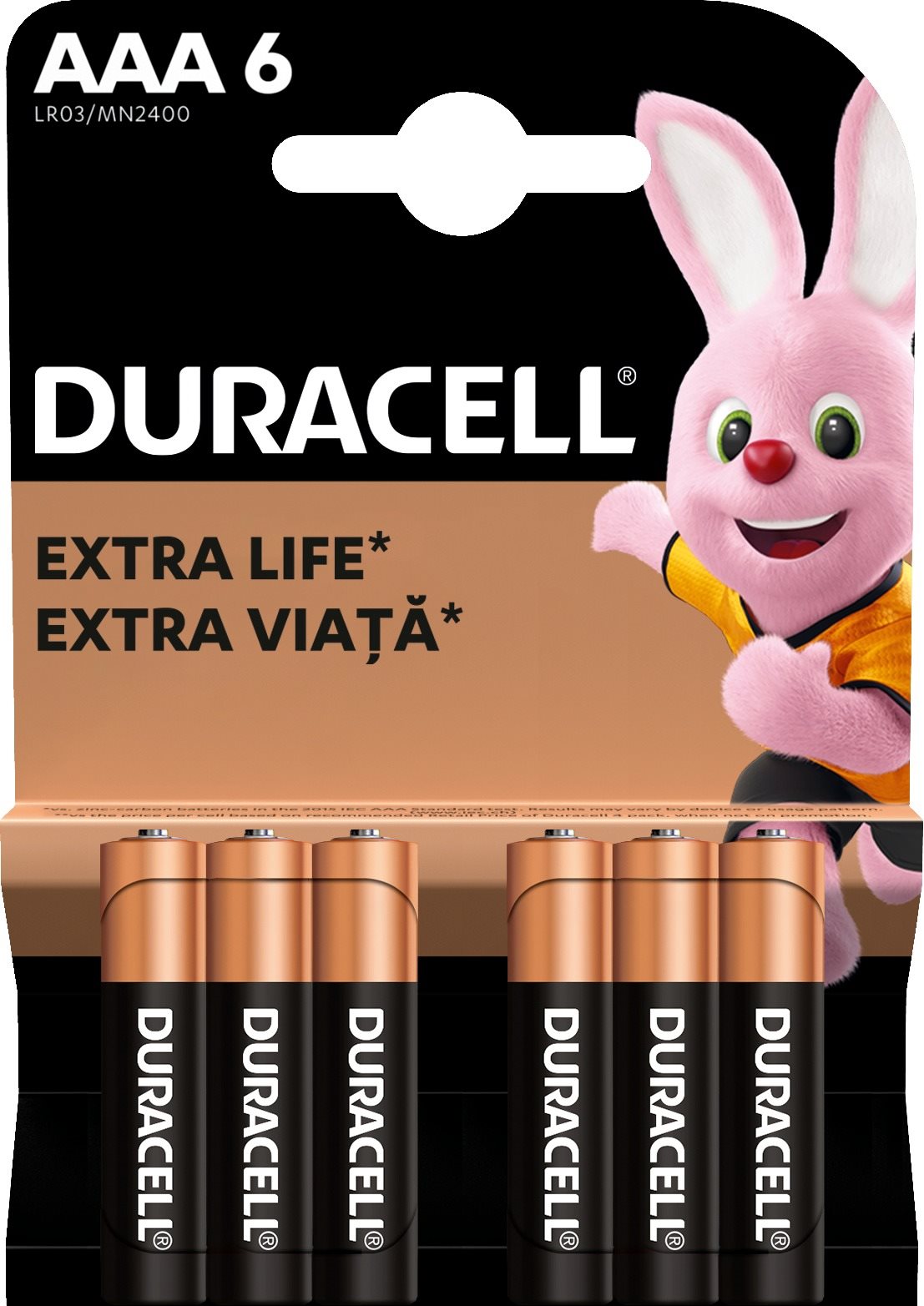 Duracell Basic alkáli elem 6 db (AAA)