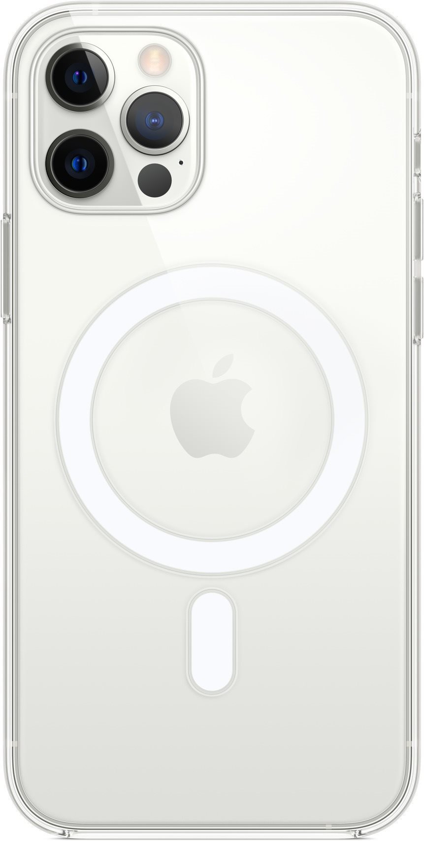 Apple iPhone 12/12 Pro átlátszó szilikon MagSafe tok