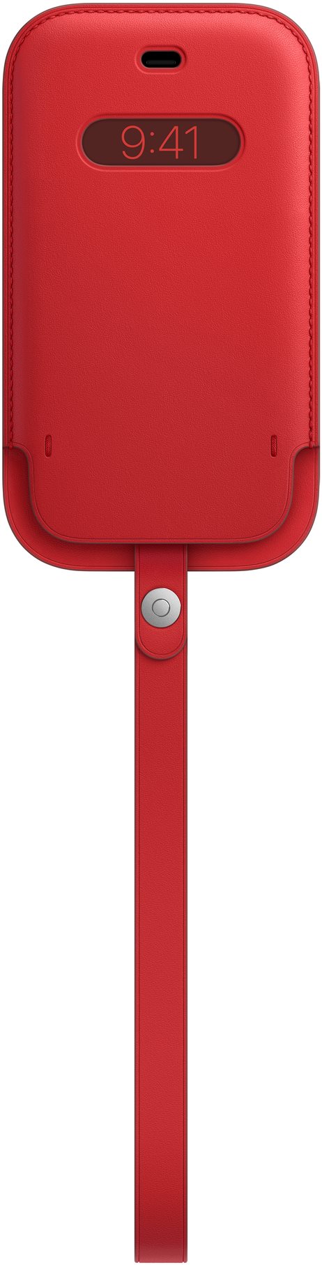 Apple iPhone 12 mini (PRODUCT) RED bőr MagSafe tok