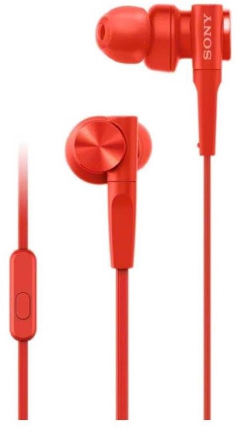Sony MDR-XB55AP piros