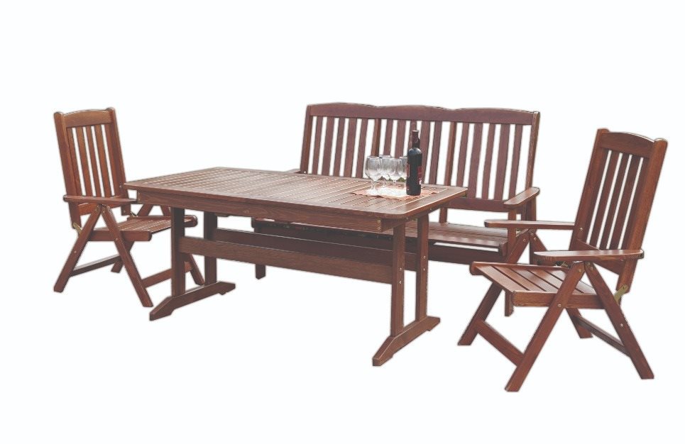 ROJAPLAST Kerti bútor szett ANETA 1 asztal + 2 szék + 1 pad