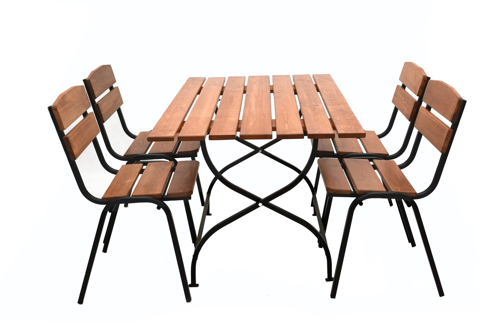 ROJAPLAST Kerti bútor garnitúra WEEKEND II. 1 asztal + 4 szék