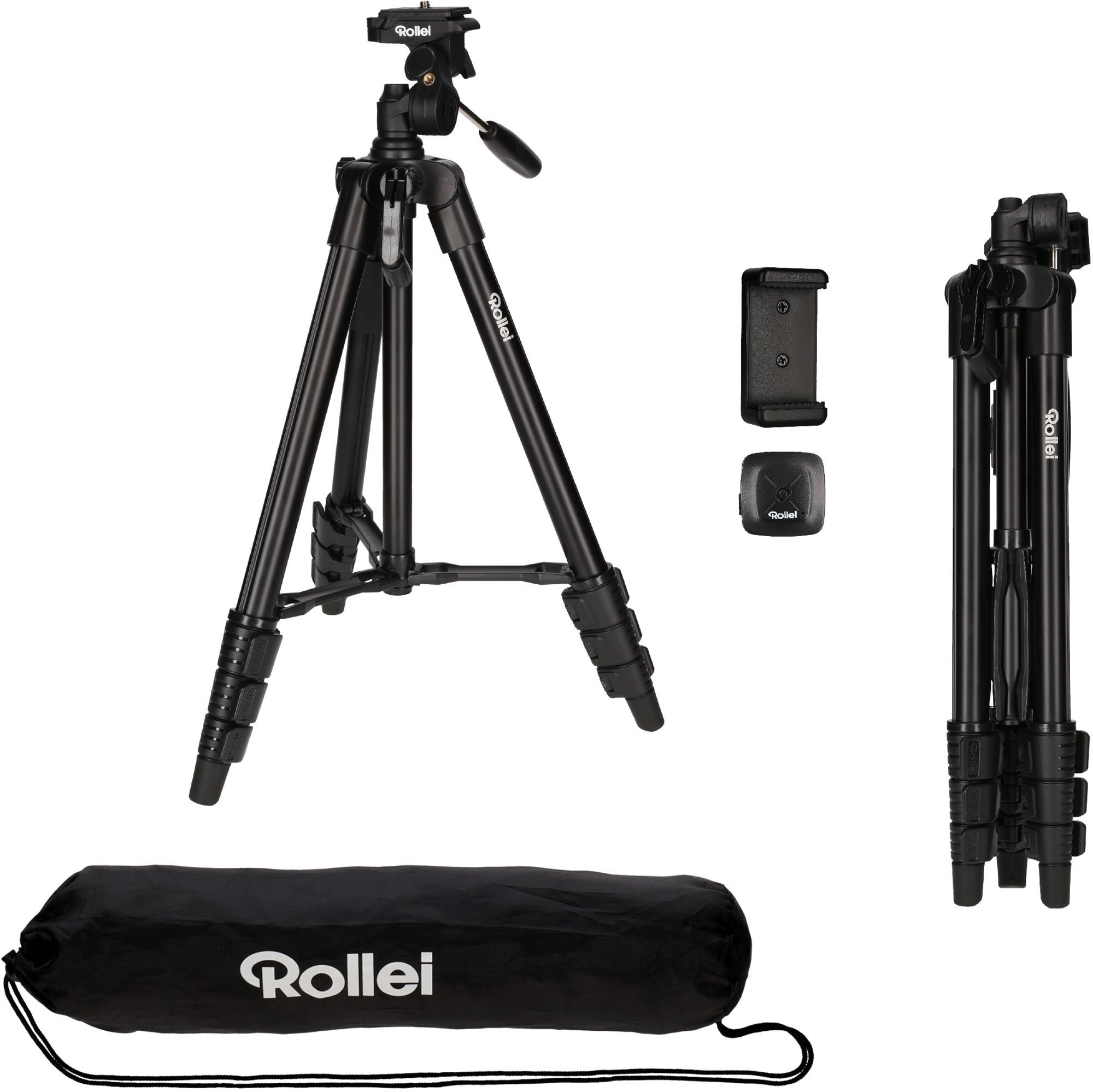 Rollei utazó állvány mobiltelefonhoz és fényképezőgéphez