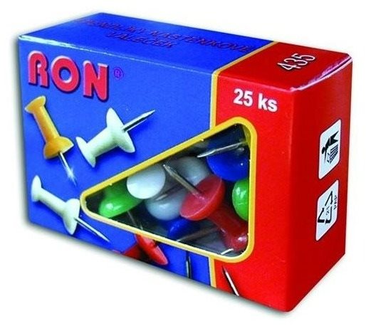 Pins Ron fali görgők színes 25db