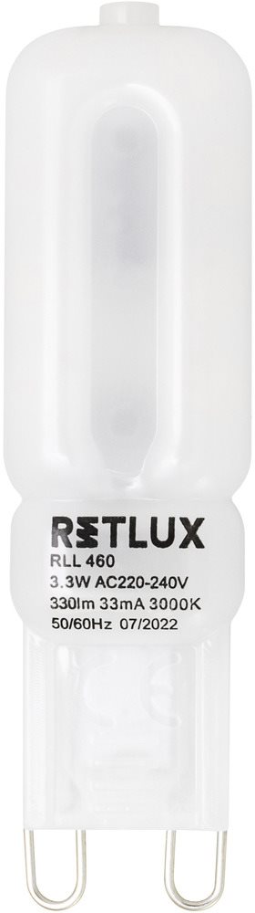 RETLUX RLL 460 G9 3,3W LED WW