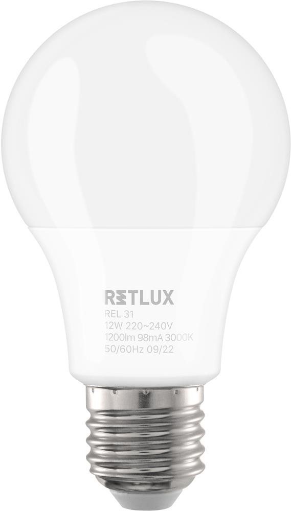 LED izzó RETLUX REL 31 LED A60 2x12W E27 WW